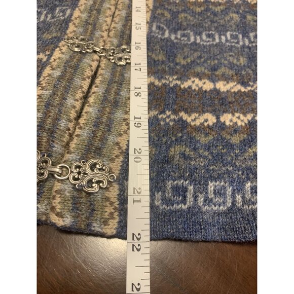 Squaw Valley S Wool Fair Isle Outdoor Ski Snowboard Winter Sweater - Picture 6 of 7